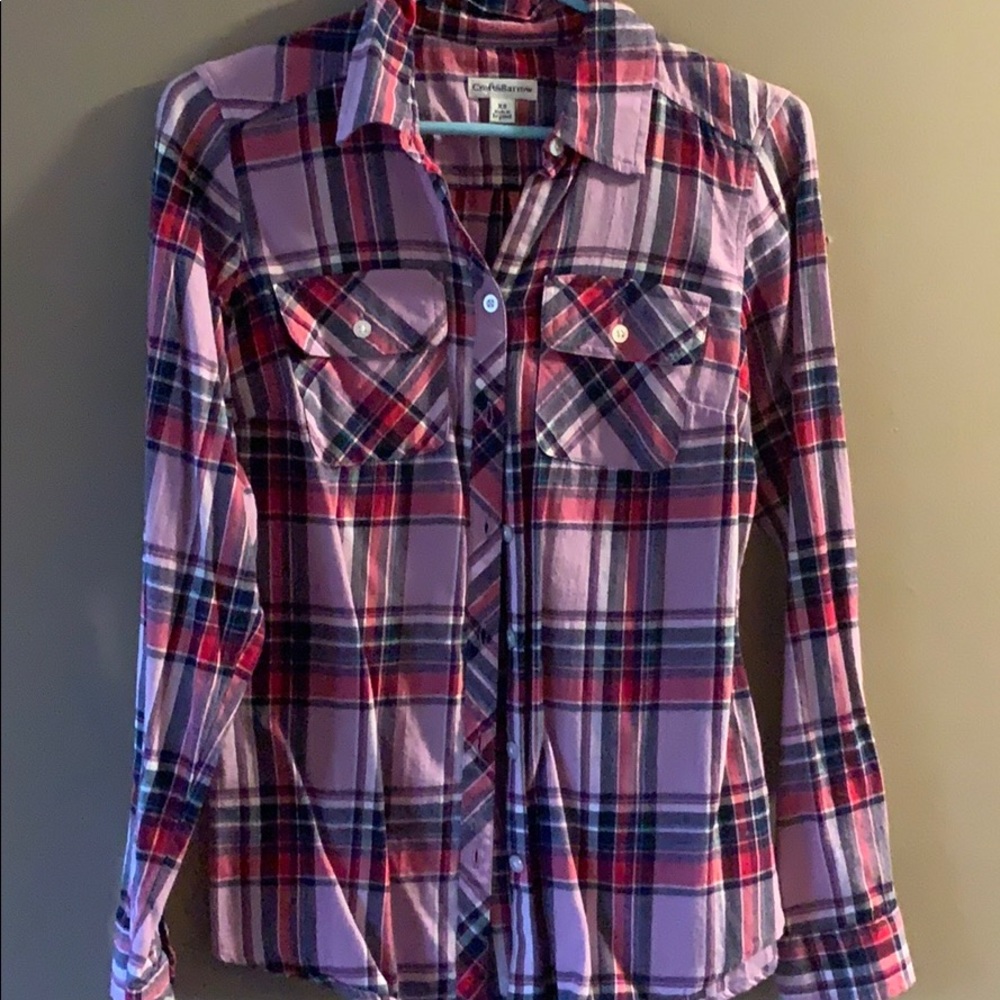 Purple flannel